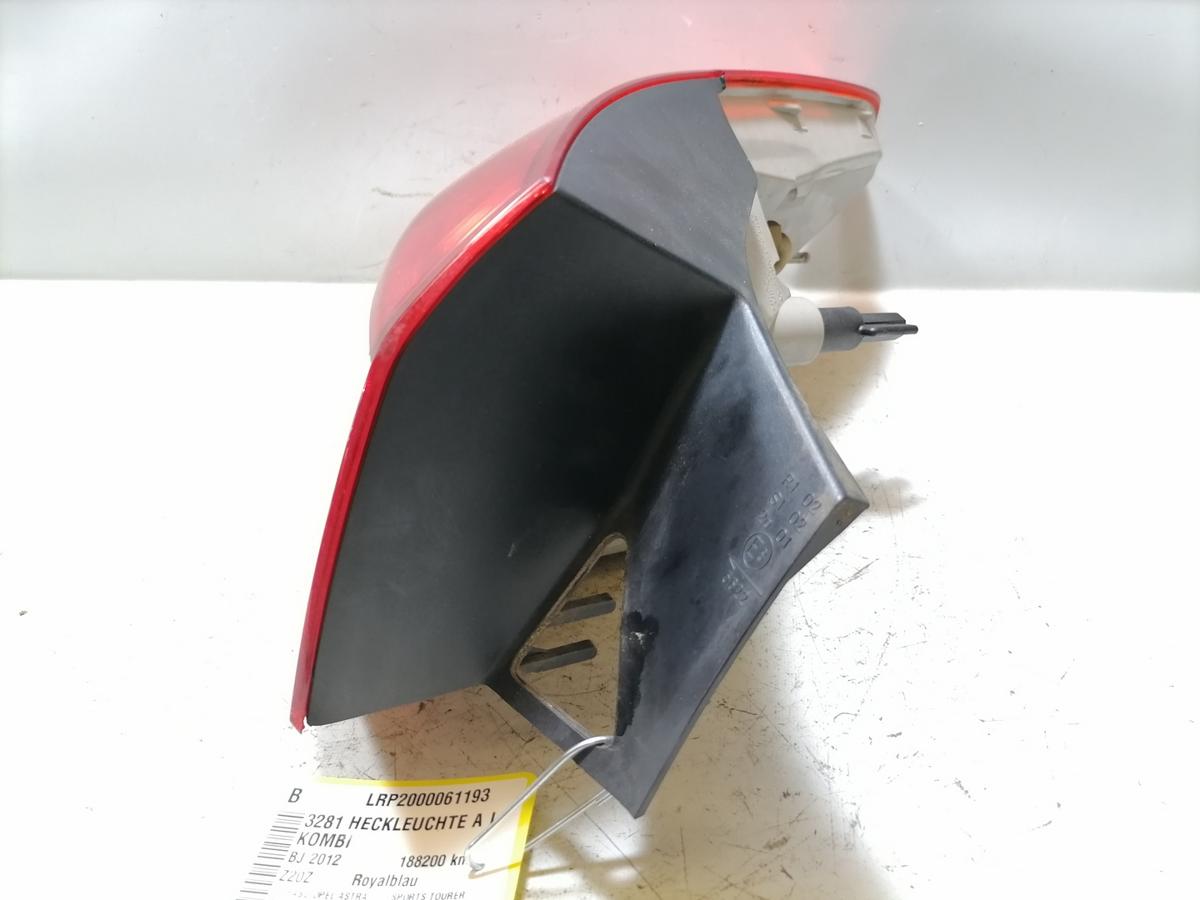 Opel Astra J original R&uuml;cklicht R&uuml;ckleuchte Schlussleuchte links Kombi Bj.2012
